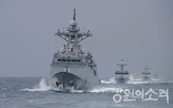 해군, 동·서·남해 전 해역에서 새해 첫 해상 사격훈련